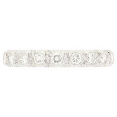 Late Deco 0.76ct Diamond Full Eternity Ring, c.1940s