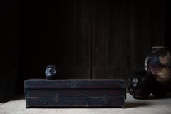 Late Edo Japanese Antique Katana Tansu Sword Storage Chest, 19th C