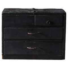 Late Edo period chest of drawers for sewing