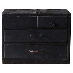 Late Edo period chest of drawers for sewing 