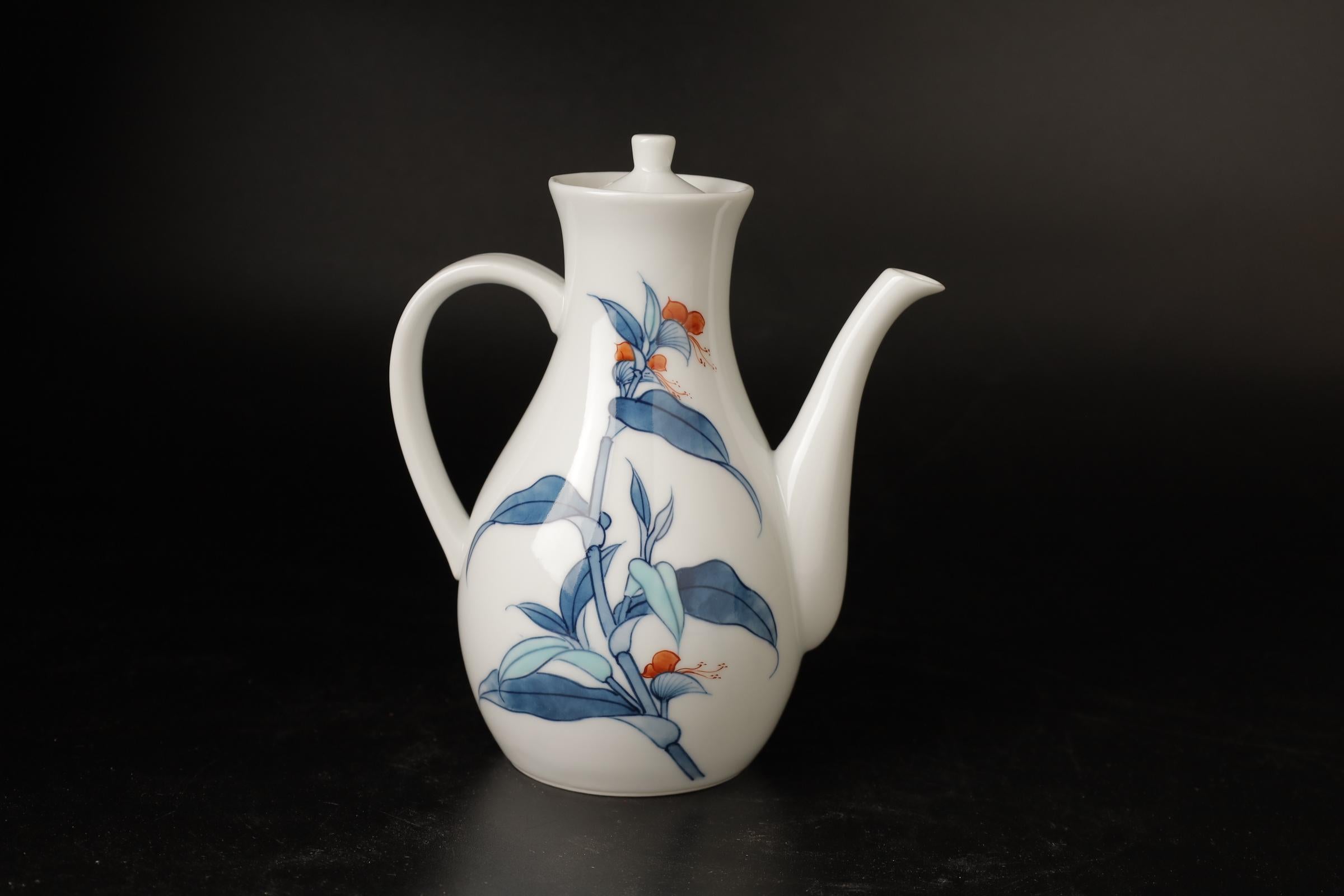 Late Edo Period Teapot by Hataman In Excellent Condition For Sale In Fukuoka, JP