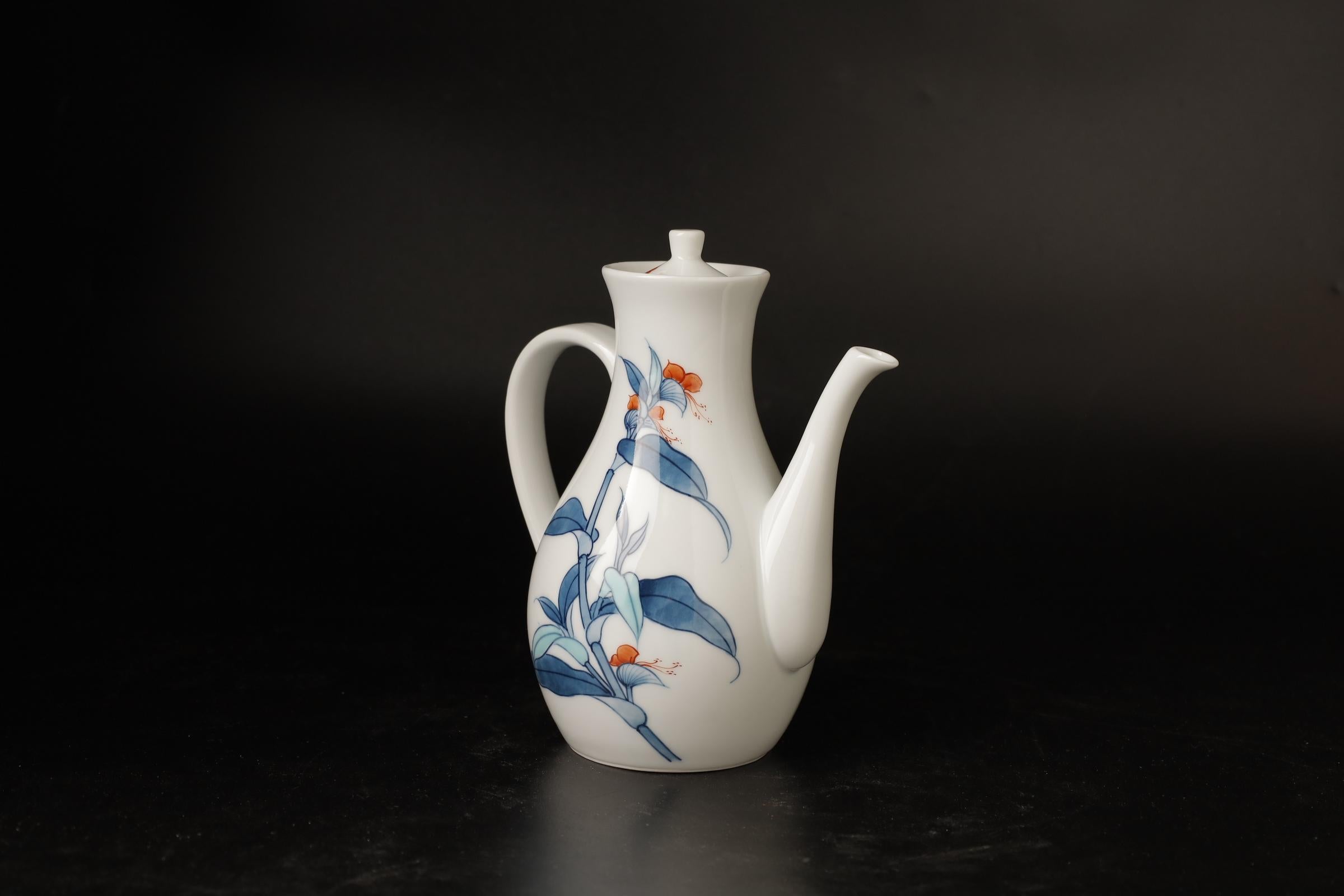 19th Century Late Edo Period Teapot by Hataman For Sale