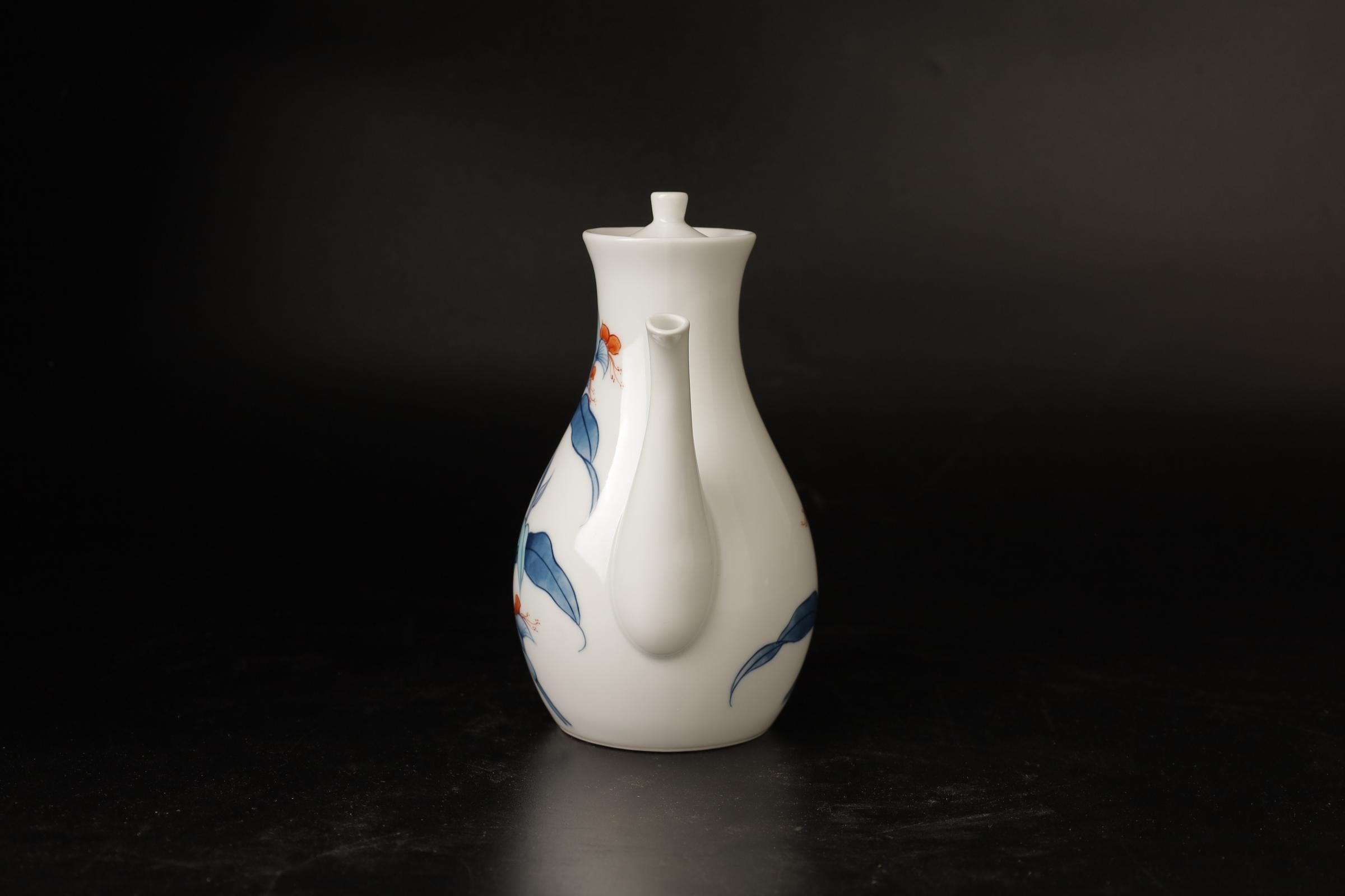 Ceramic Late Edo Period Teapot by Hataman For Sale
