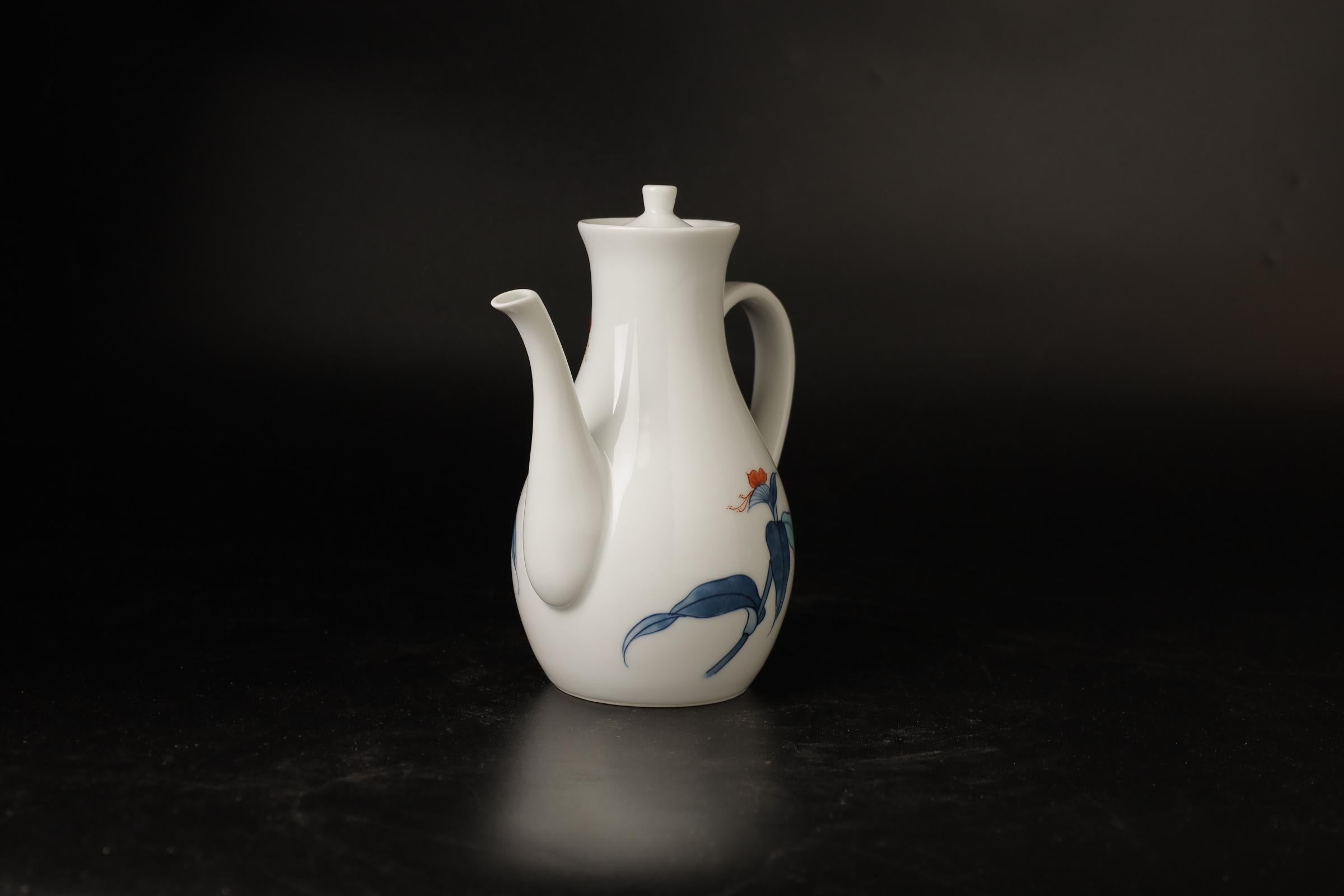 Late Edo Period Teapot by Hataman For Sale 1