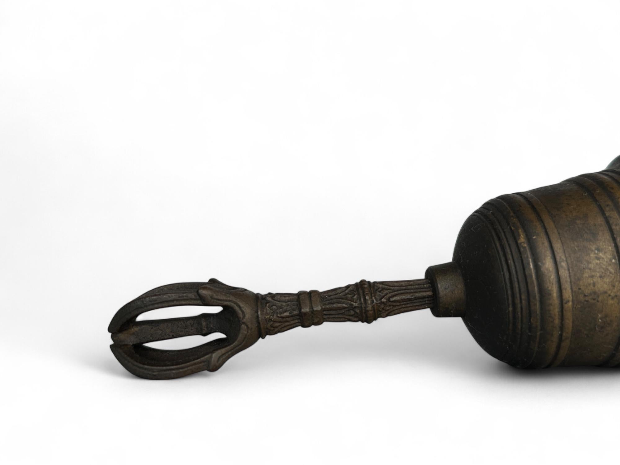 Late Edo Period Vajra Bell (Ghanta) For Sale 2