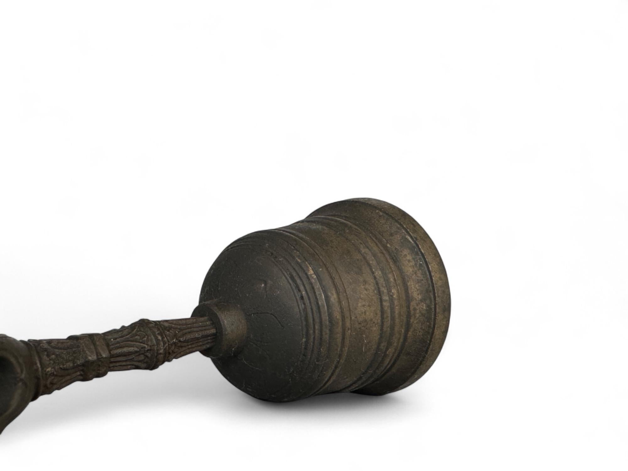 Late Edo Period Vajra Bell (Ghanta) For Sale 3