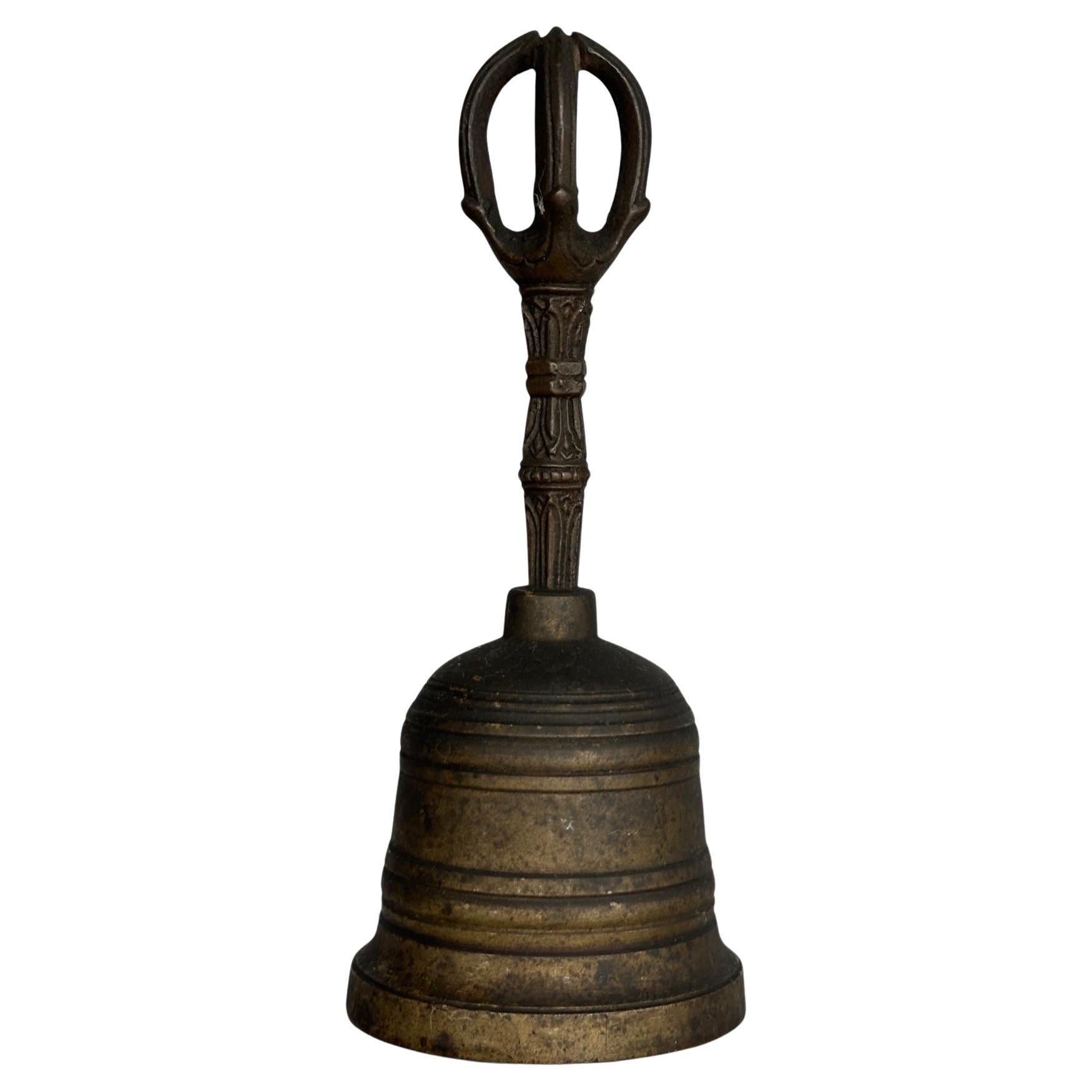 Late Edo Period Vajra Bell (Ghanta) For Sale