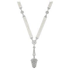 Late Edwardian Pendant Watch Sautoir