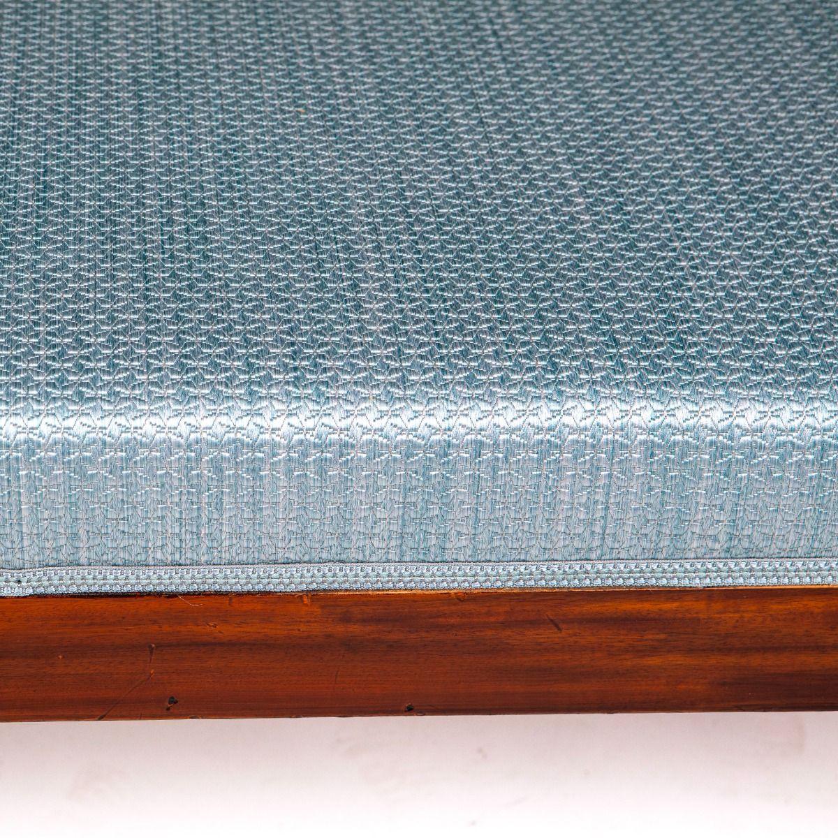 Tissu Banc Late Empire en acajou de Cuba, Danemark c. 1820 en vente