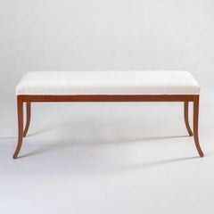 Late Empire bench in Polished Beech, Denmark