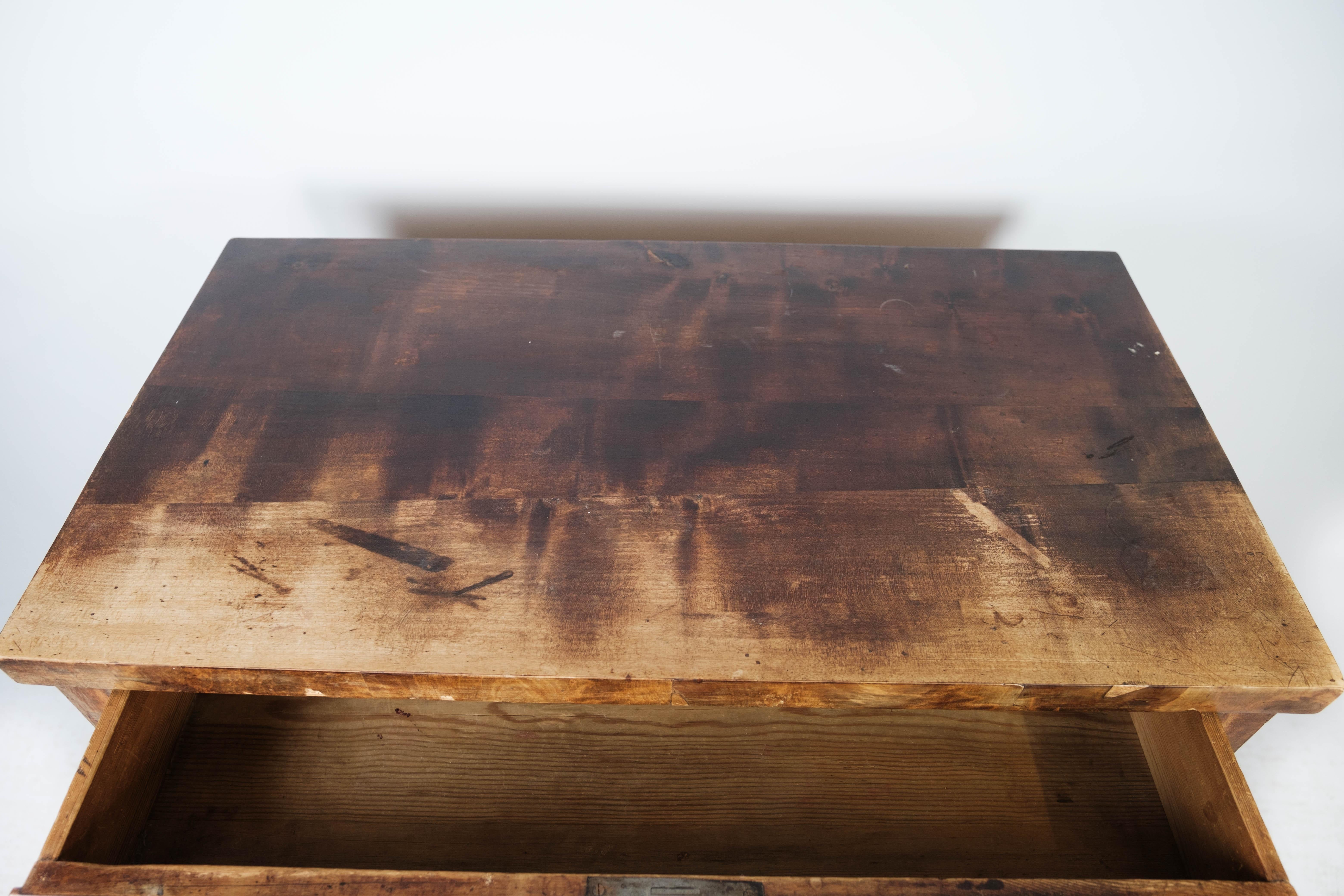 Late Empire Chest of Drawers of Birch Wood from around the 1840s 2