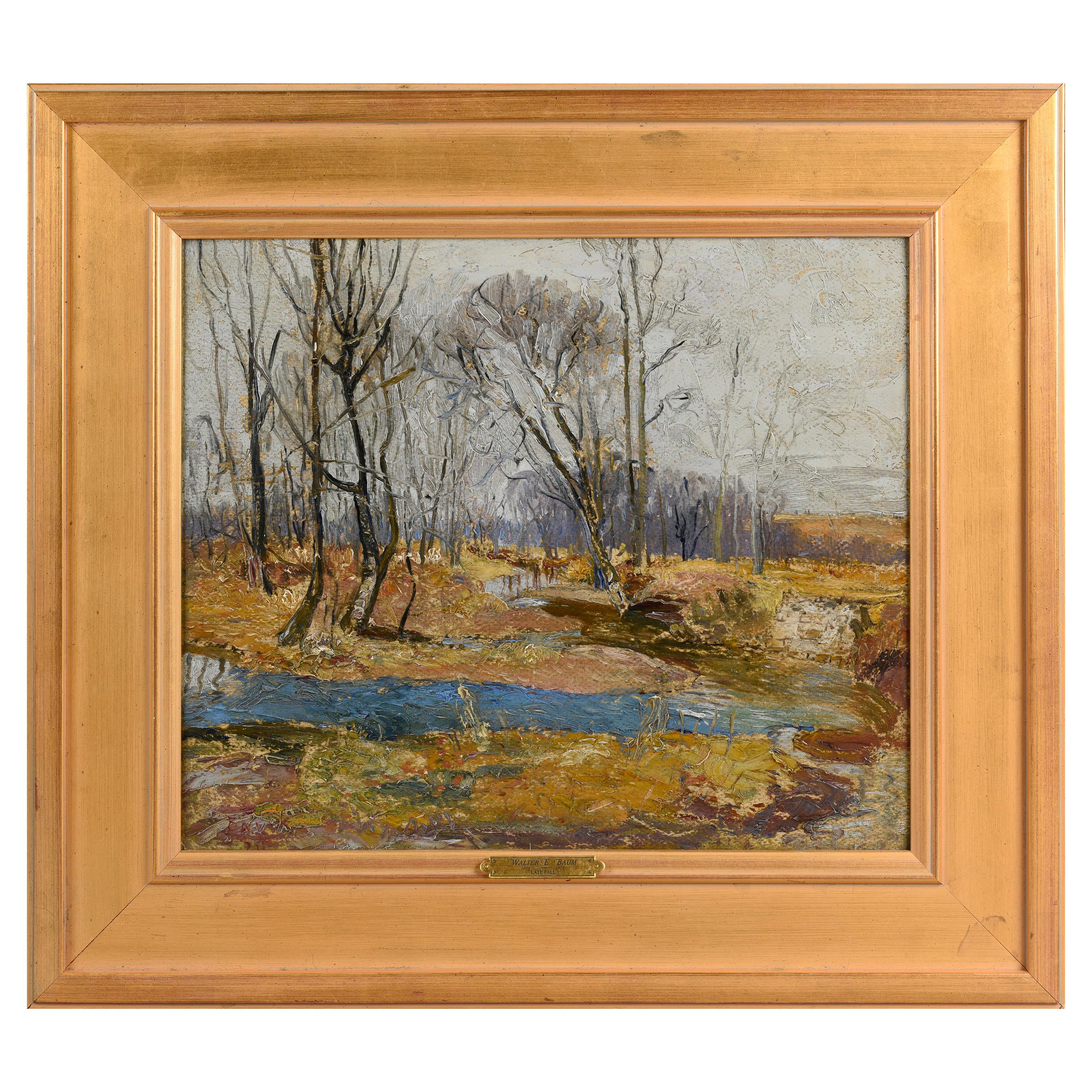 "Autunno inoltrato" di Walter Baum