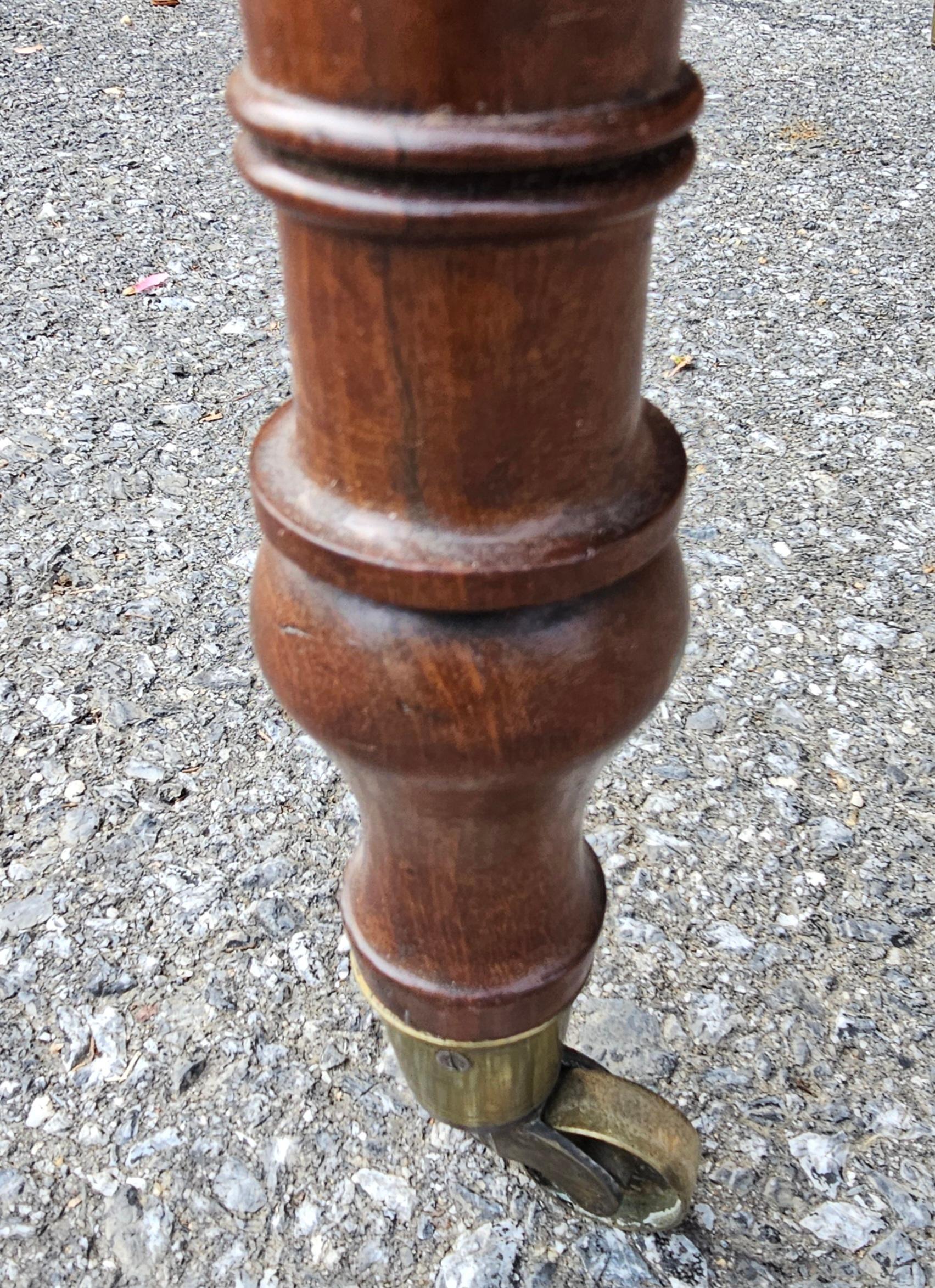 Late Federal Fruitwood Single Drawer Dropleaf Pembroke Table, Circa 1800s For Sale 6