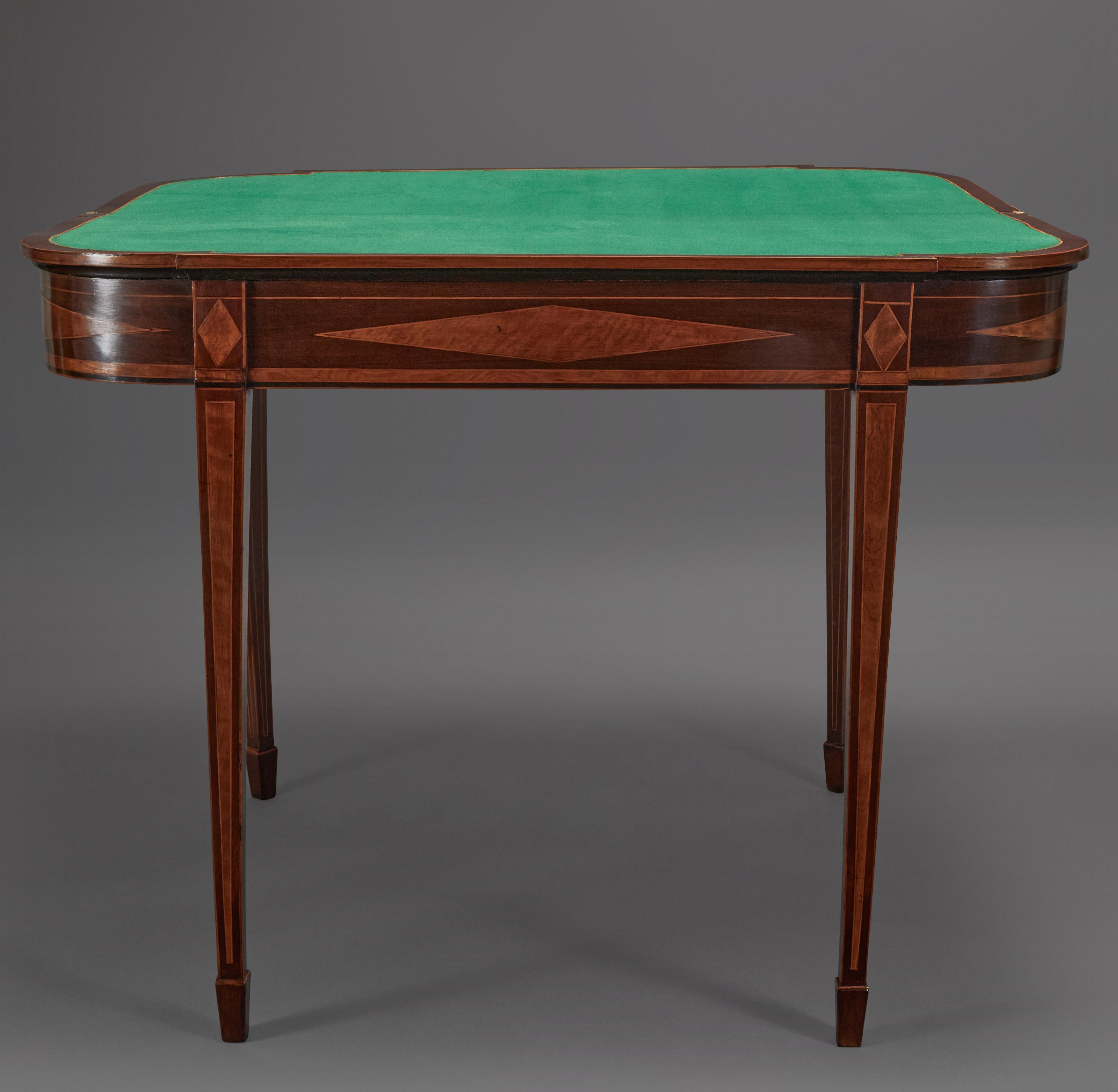 Late George III Card Table For Sale 1