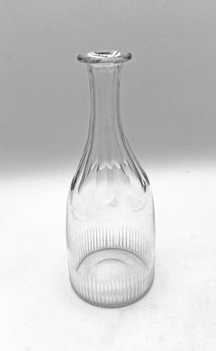 Late George III Circa 1800 Decanters with Original Stoppers, Set of 2