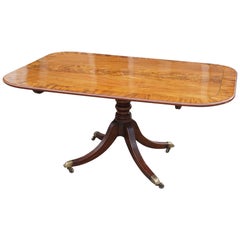 Late George III Mahogany Breakfast Table