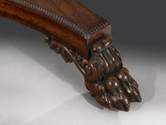 Late George III Regency Period Revolving Mahogany Drum Table by Gillows