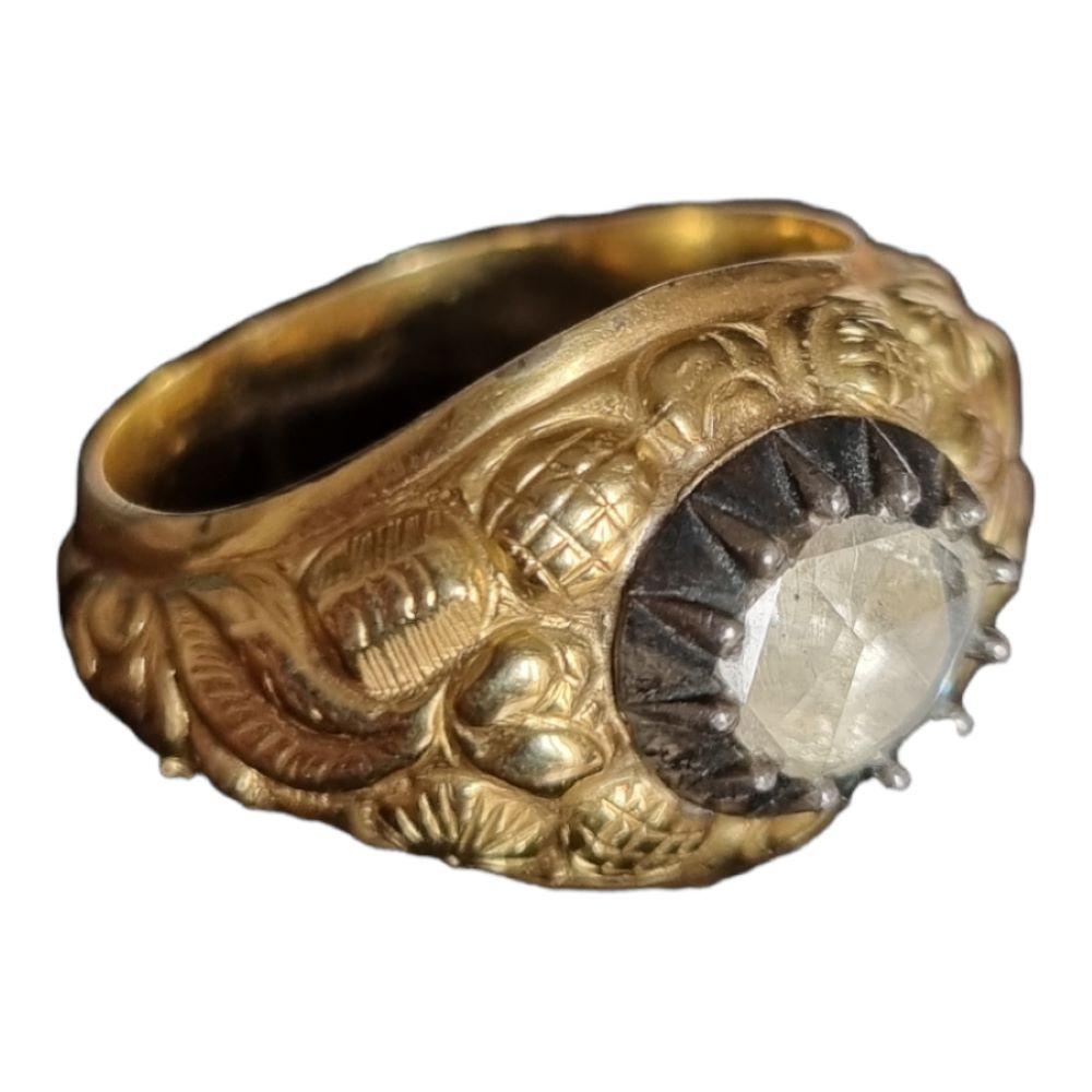 Late Georgian / Early Victorian Era Rose cut Diamond Ring For Sale 4
