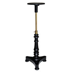 Late Georgian Ebonised Telescopic Sculptors Stand, circa 1825