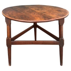 Late Georgian Fruitwood Cricket Table