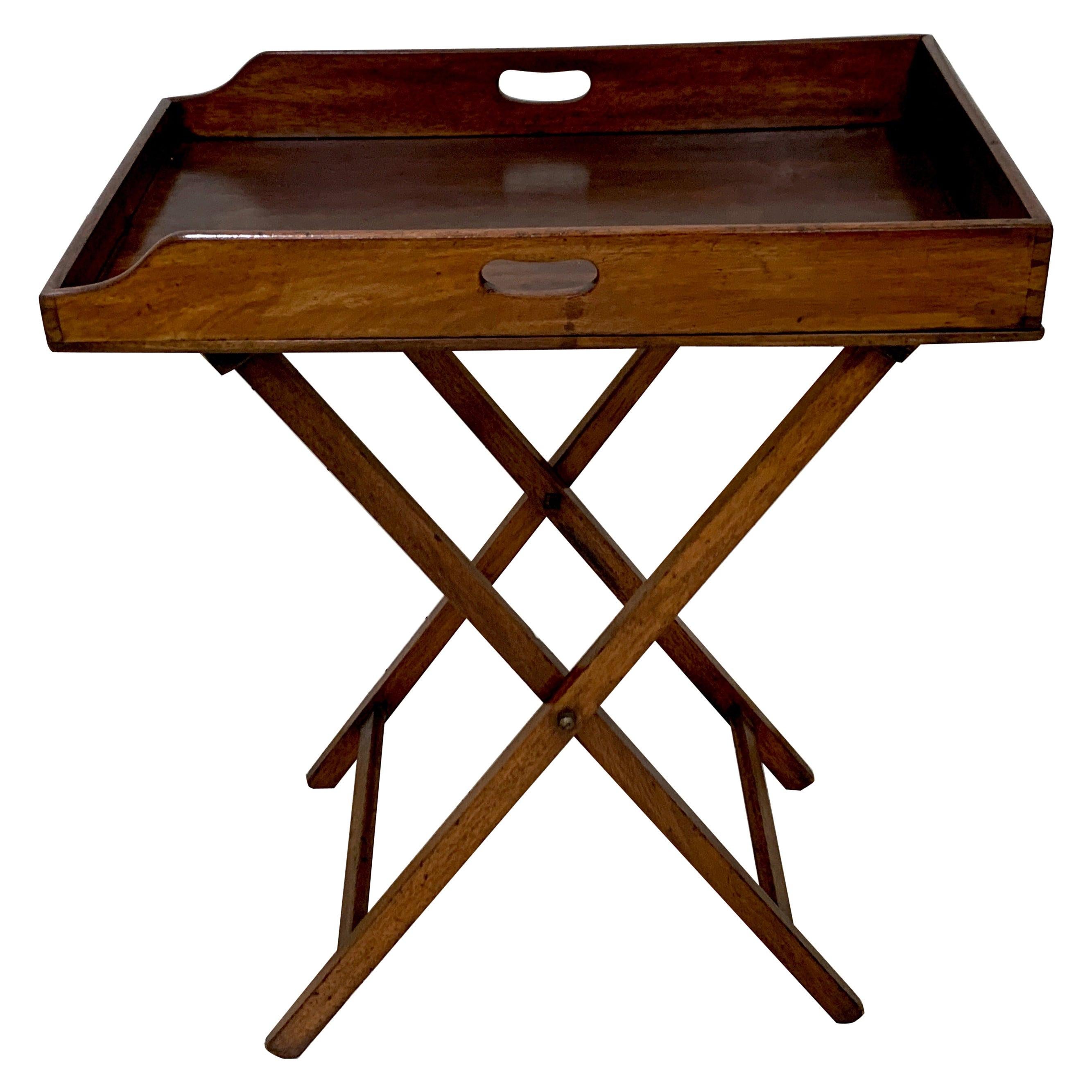 English Mahogany Butlers Table at 1stDibs