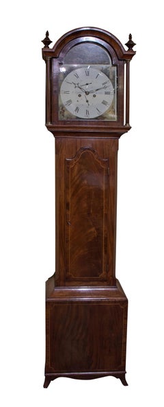 Late Georgian Mahogany Longcase Clock, circa 1800