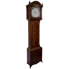 Antique Late Georgian Mahogany Longcase Clock