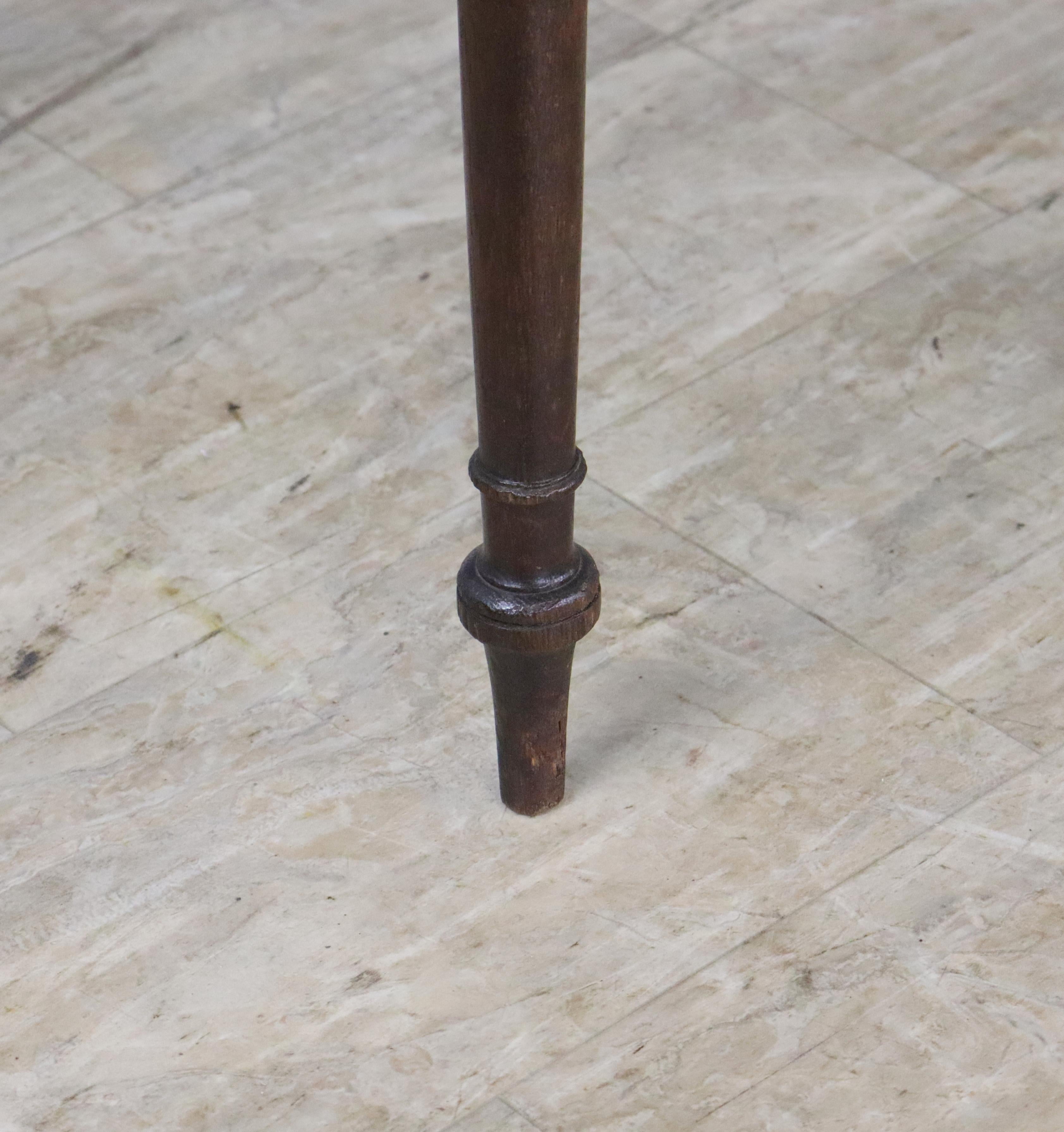 Late Georgian Oak Side Table 5