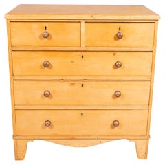 Late Georgian Pine Chest of Drawers