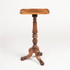 Late Georgian Rosewood Tripod Side Table Attributed to Gillows