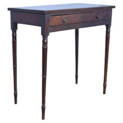 Antique Late Georgian Spider Leg Mahogany Side Table