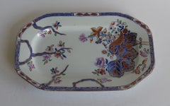 Late Georgian Spode Platter Ironstone Tobacco Leaf Pattern No. 2061, circa 1825