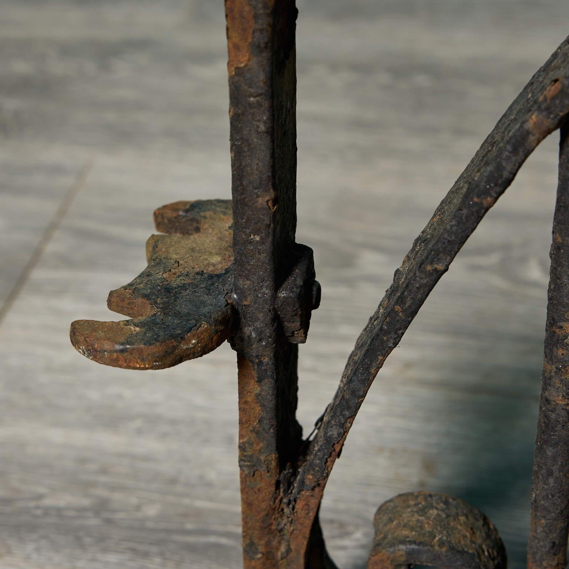 19th Century Late Georgian Wrought Iron Side Gate