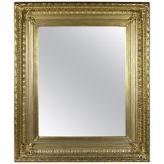 Antique Late Golden Biedermeier Mirror, Austria, circa 1860
