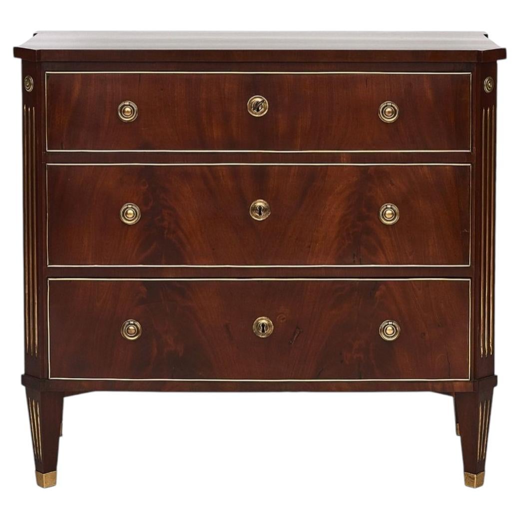 Late Gustavian Chest of Drawers For Sale