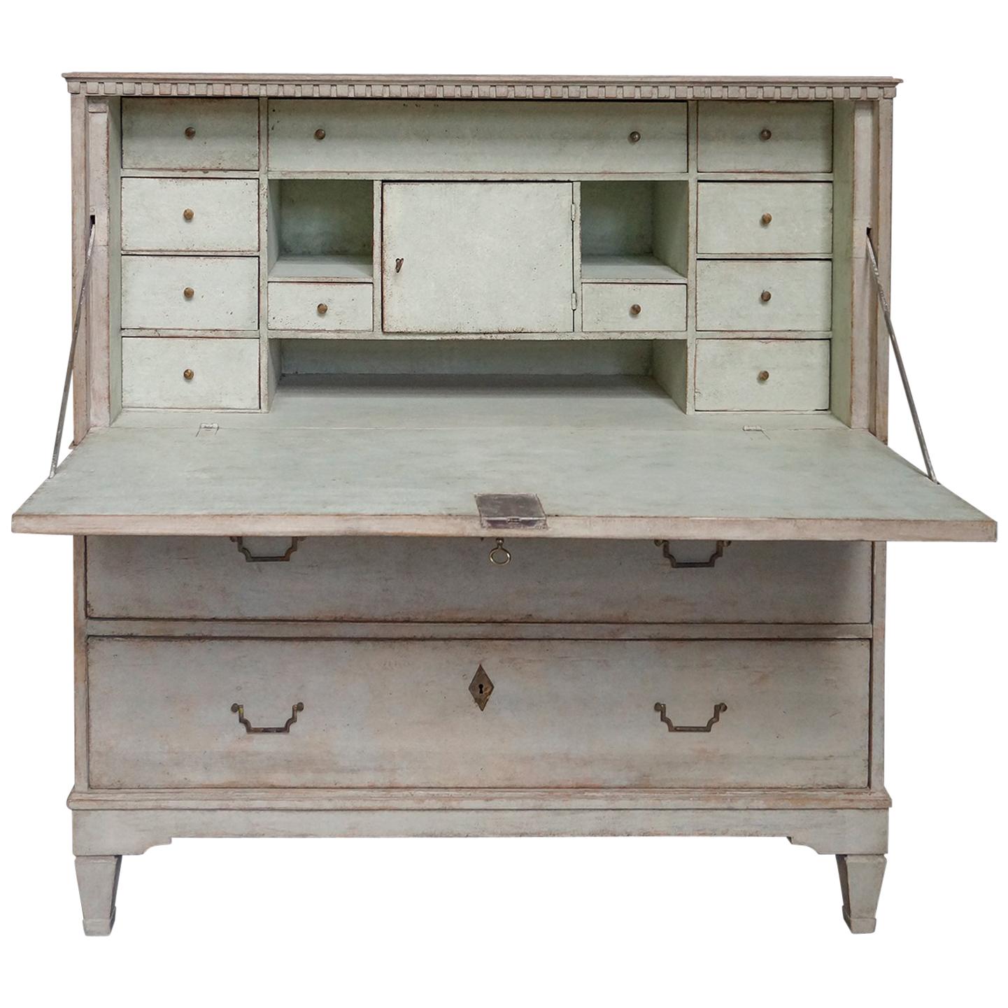 Late Gustavian Fall-Front Writing Desk