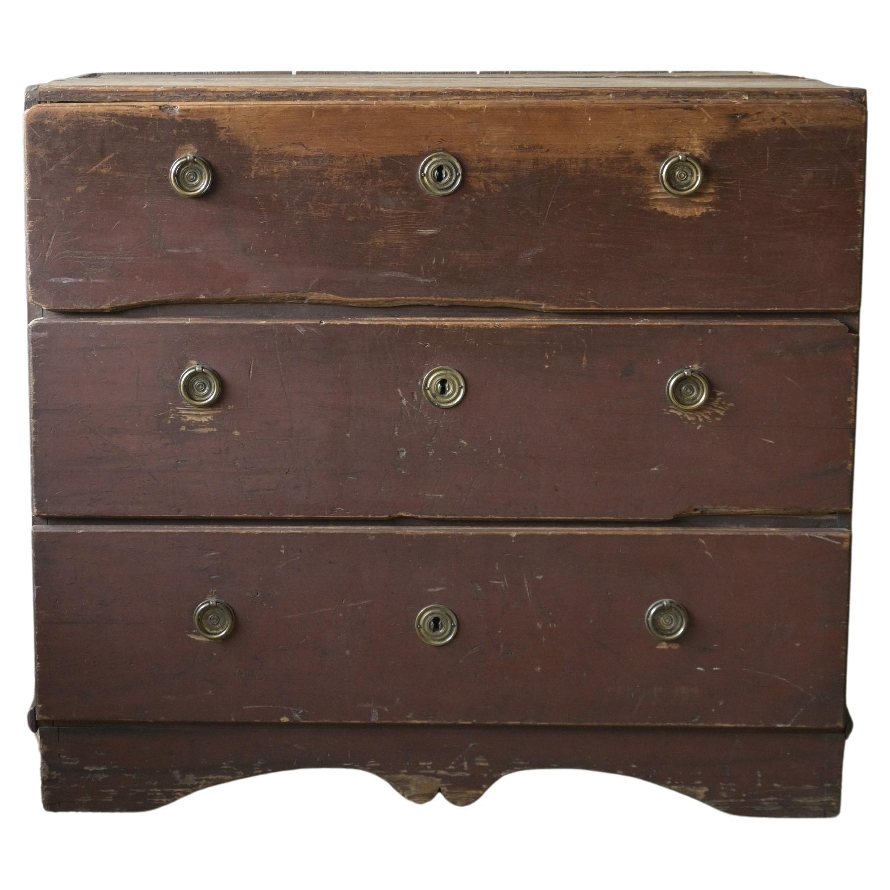 Spätgustavianische schwedische Kommode, Anfang 1800