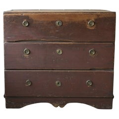 Commode suédoise de style gustavien tardif, début des années 1800