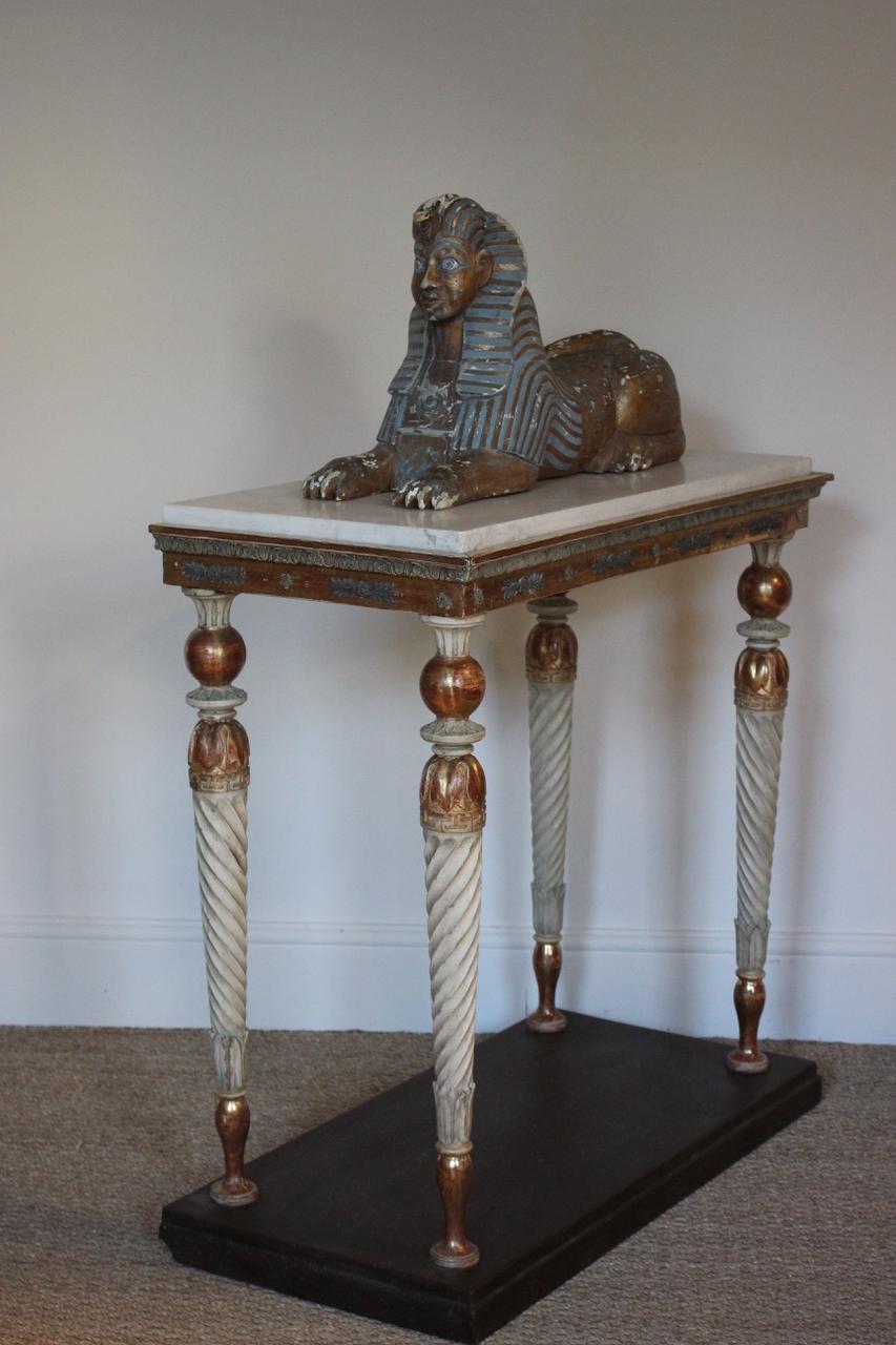 Late Gustavian Swedish Console Table, circa 1800 In Good Condition For Sale In Gloucestershire, GB