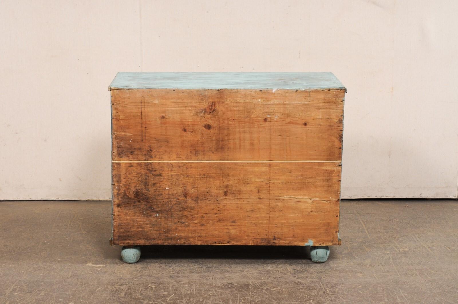 A.I.C. Commode française, couleur aqua clair en vente 1