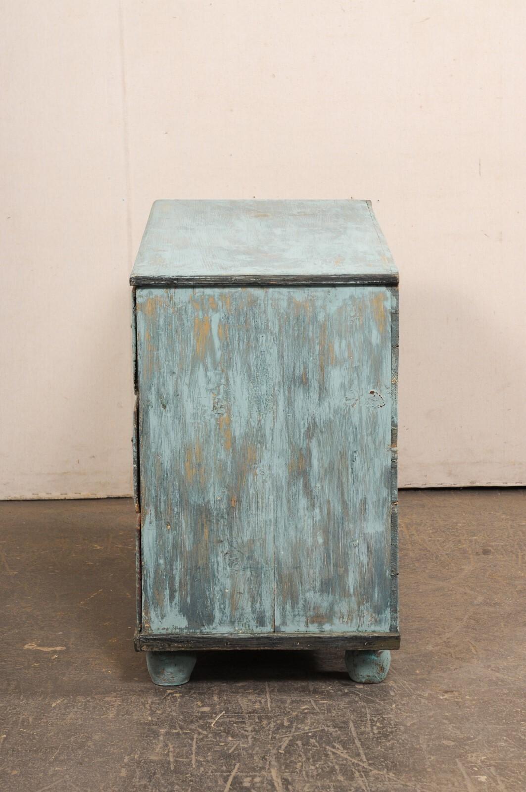 A.I.C. Commode française, couleur aqua clair en vente 3