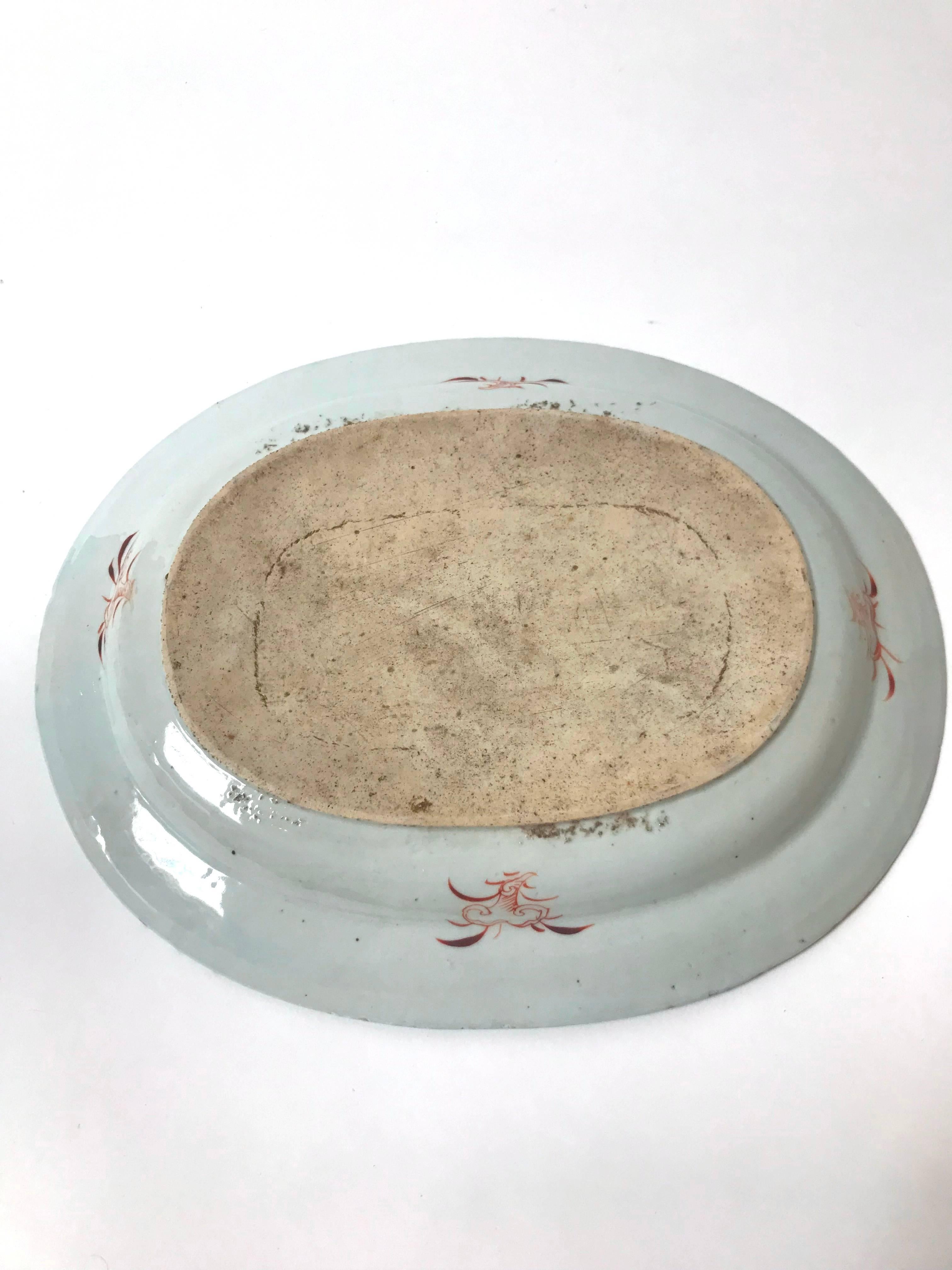 Late Kangxi Chinese Export Platter For Sale 4
