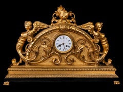 Late Louis XV mantel clock, dated 1779