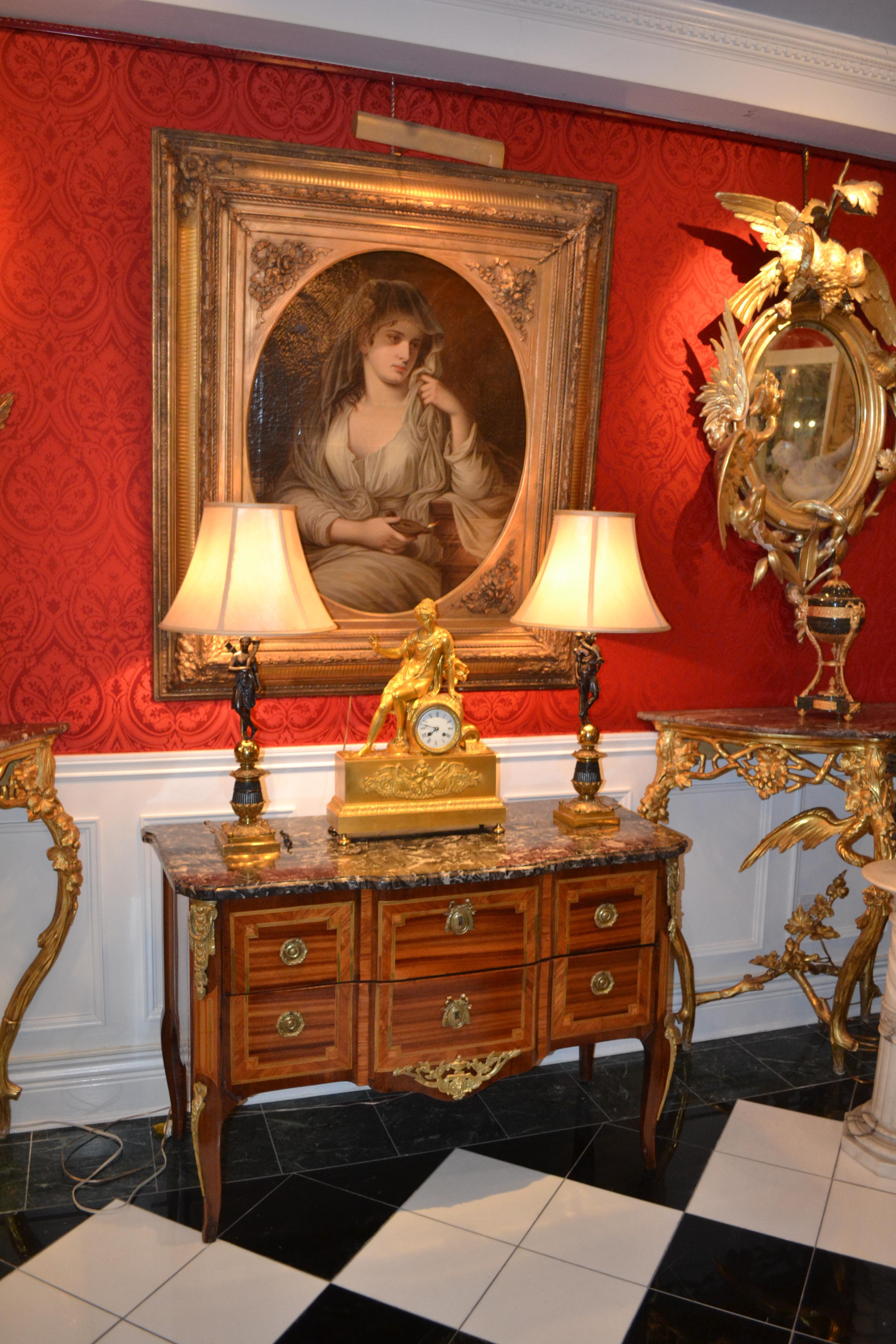 Late Louis XV Period Inlaid Commode Stamped JME and Schlichtig For Sale 5