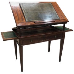 Late Louis XVI Mahogany Architect's Table, Late 18th Century