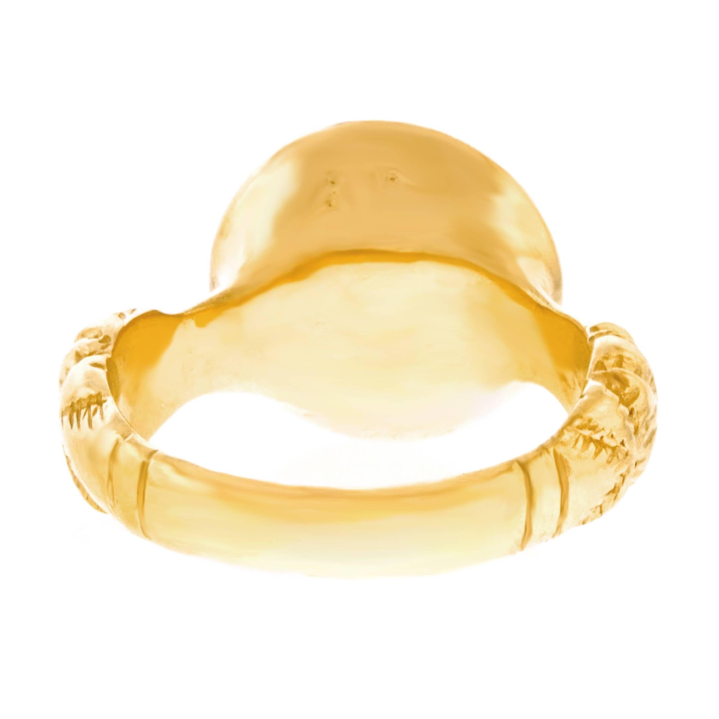 Women's or Men's Late Medieval High Carat Finger Ring