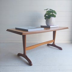 Late Mid Century Teak Coffee Table by Stucliffe Gplan Style, 80s