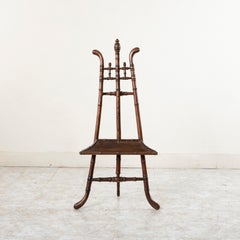 Late Nineteenth Century French Faux Bamboo Easel