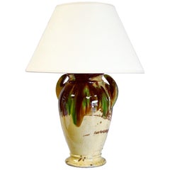 Late Nineteenth Century French Tri Colour Lamp