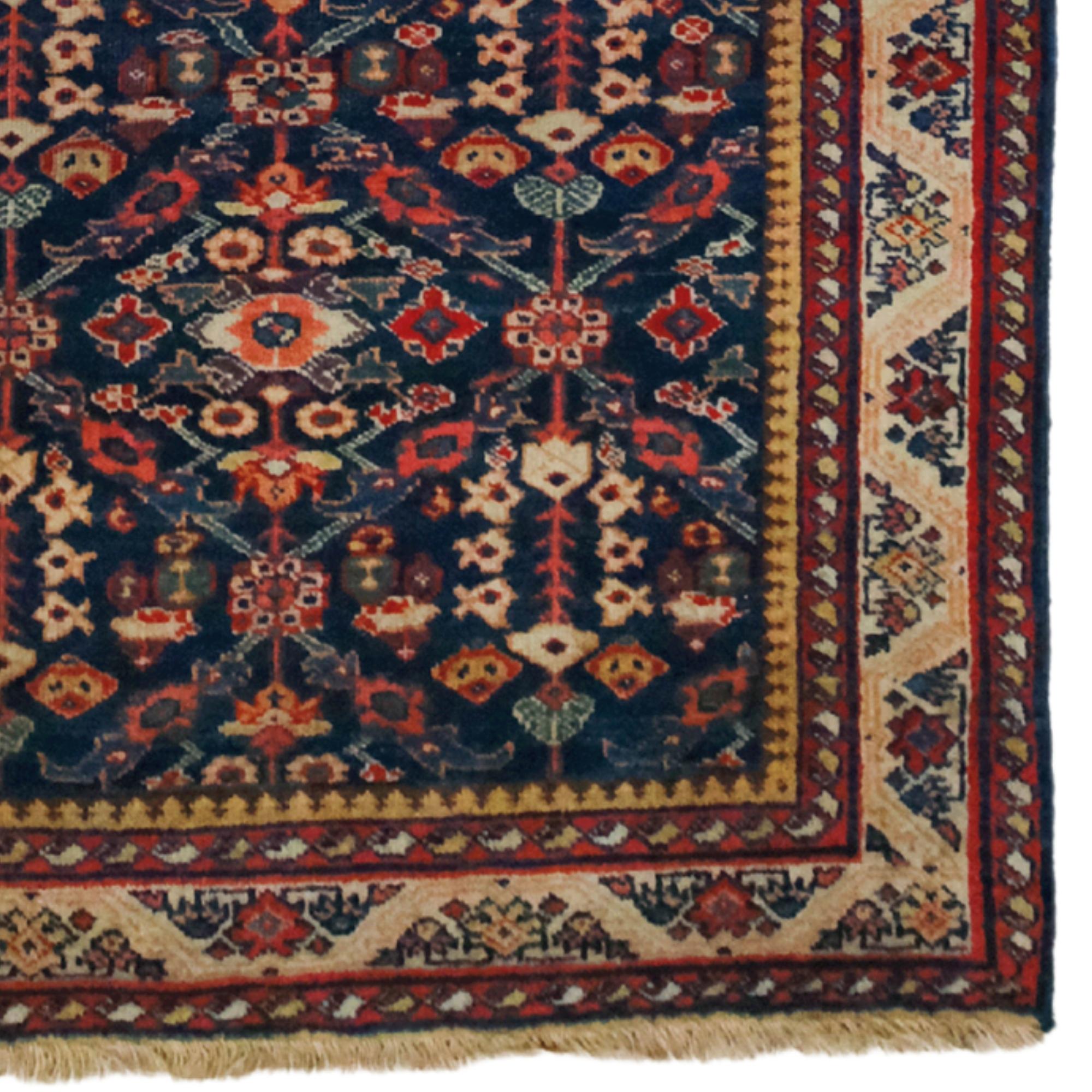 Runner Mahal antico della fine del XIX secolo In condizioni buone in vendita a Sultanahmet, 34